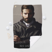 Vater Foto Golfhandtuch (Insitu)