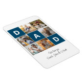 Vater Foto Magnet für Vatertag (Rechte Seite)