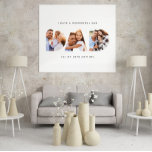 Vater Foto Moderne Typografie Kindergeschenk Künstlicher Leinwanddruck<br><div class="desc">Vater Multi Foto moderne Typografie Kindergeschenk. Ideal für Väter Tag,  Geburtstag oder Weihnachten Geschenk. Farben können geändert werden.</div>