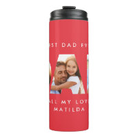 Vater Foto Moderne Typografie Kindergeschenk