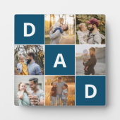 Vater Foto Plaque für den Vatertag Fotoplatte (Vorderseite)