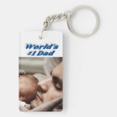 Vater Foto Schlüsselanhänger (Rückseite)