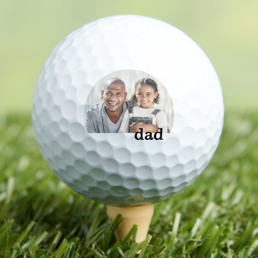Vater Foto Tag des Vaters Golfball