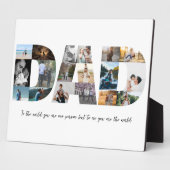 Vater FotoCollage 18 Bilder Fotoplatte (Seite)