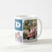 Vater-FotoCollage Keepake Kaffeetasse (VorderseiteRechts)