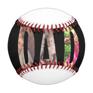 Vater FotoCollage Vatertag Baseball