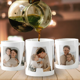 Vater FotoCollage Vatertag Kaffeetasse