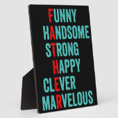 Vater Fotoplatte (Seite)