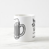 Vater Fuel Black Vater's Day Kaffee Tasse (Mittel)