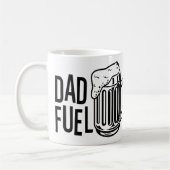 Vater Fuel Black Vater's Day Kaffee Tasse (Links)