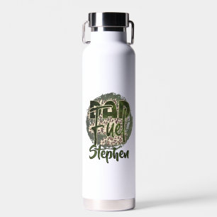 Vater Fuel Camouflage Design - militärisch Inspiri Trinkflasche