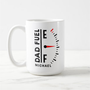 Vater Fuel Funny Vatertag Geburtstag Personalisier Kaffeetasse