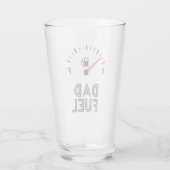 "Vater Fuel" Pint Drink Glass Cup Glas (Rückseite)