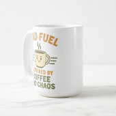 Vater Fuel Tasse - Witziges Geschenk für Vater, Pa (Vorderseite Links)