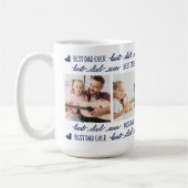 Vater Fun Blue Foto Kaffeetasse (Links)