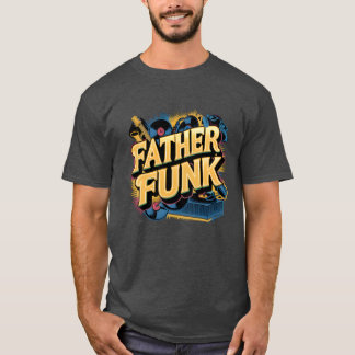 Vater Funk Design zu feiern Väter Vintag T-Shirt