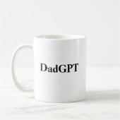 Vater Funny Birthday DadGPT Powered by AI & Vater Kaffeetasse (Links)