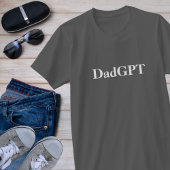 Vater Funny Birthday DadGPT Powered by AI & Vater T-Shirt