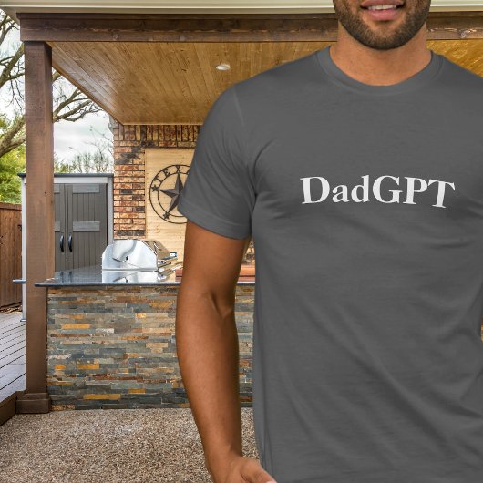 Vater Funny Birthday DadGPT Powered by AI & Vater T-Shirt