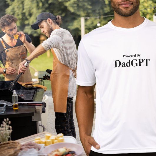 Vater Funny Birthday - Powered by DadGPT - Ai Joke T-Shirt