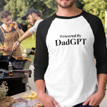 Vater Funny Birthday - Powered by DadGPT - Ai Joke T-Shirt<br><div class="desc">Feiern Sie die ultimative Vati-Energie mit dem "Powered by DadGPT"-T - Shirt! Ideal für Väter, die die Show mit scharfem Witz, unendlicher Weisheit und einem aufgeladenen Gefühl von Spaß führen, das von Intelligenz auf KI-Ebene inspiriert wird. Egal, ob Sie Familie, Arbeit oder einfach nur den Papa jonglieren, dieser Abschlag bringt...</div>