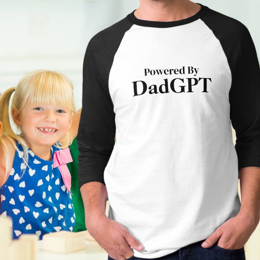 Vater Funny Birthday - Powered by DadGPT - Ai Joke T-Shirt