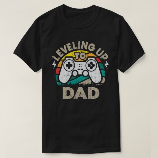 Vater-Funny-Gaming-Vater T-Shirt (Design vorne)