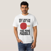 VATER FUNNY PING PONG PADDLE T - Shirt (Vorne ganz)