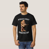 VATER FUNNY PRIMITIVE CAVEMAN T - SHIRT (Vorne ganz)
