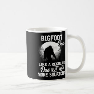 Vater Funny Sasquatch Bigfoot Fathers Day Geschenk Kaffeetasse