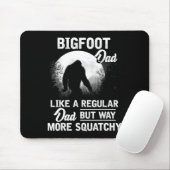 Vater Funny Sasquatch Bigfoot Fathers Day Geschenk Mousepad (Mit Mouse)
