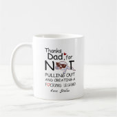 Vater Funny Sperm dankt Vater dafür, dass er nicht Kaffeetasse (Links)