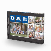 Vater für Blockfotografie | Graublauer Foto (Rechts)