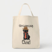 Vater für das Schwarze Labor Tragetasche (Vorne)