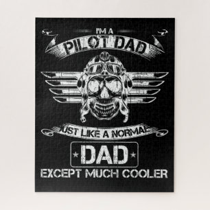 Vater für Flugzeugpilot nur normal, aber viel Cool Puzzle