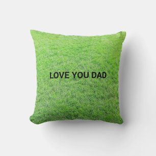 Vater für Green Glass Kissen