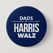 Väter für Harris Walz Button (Vorderseite)