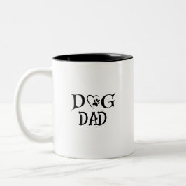 Vater für Hunde Zweifarbige Tasse
