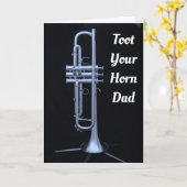 **VATER** FÜR IHREN EIGENEN URLAUB AM "GEBURTSTAG" KARTE (Gelbe Blume)