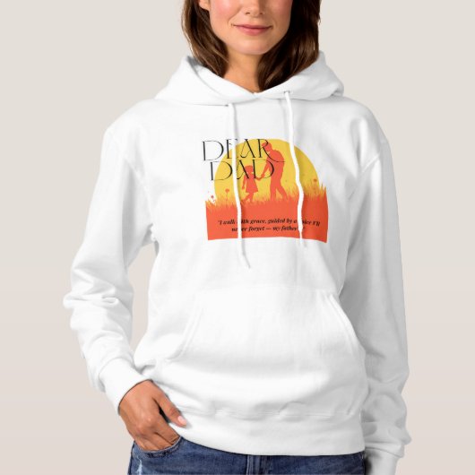 Vater für immer Hoodie (Vorderseite)