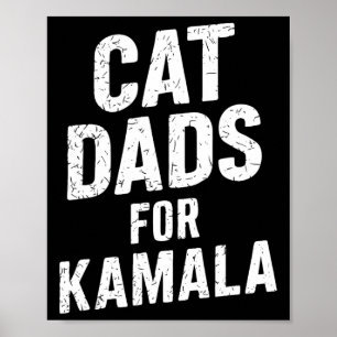 Vater für Kamala 2024 Präsident Harris-Demokrat Vo Poster