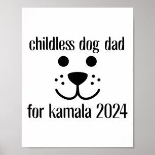 Vater für Kamala Harris 2024 Poster