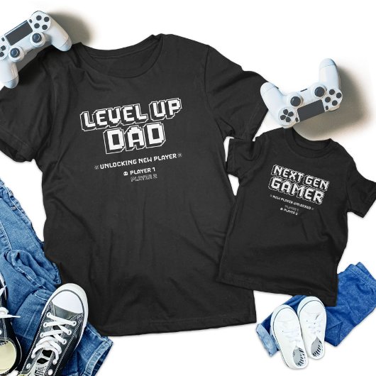 Vater für Level-Up-Gamer - Nachfolgerversion des N Baby T-shirt