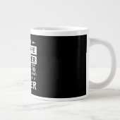 Vater für Softwareentwickler Jumbo-Tasse (Rechts)
