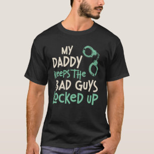 Vater für Strafverfolgung Vater Vintag Mein Vater  T-Shirt