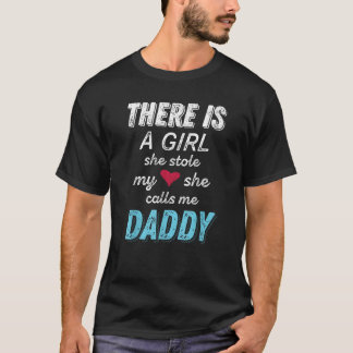 Vater für Vater von Tochter T-Shirt