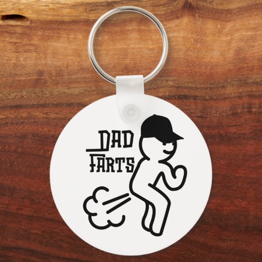 Vater-Furzen Schlüsselanhänger (Rückseite)