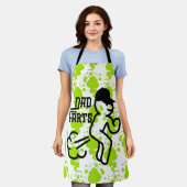 Vater-Furzen Schürze (Getragen)