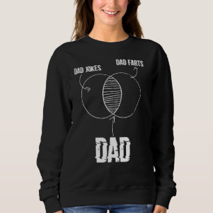 Vater Furzen Vater Jokes Bad Puns Joke Daddy Vater Sweatshirt