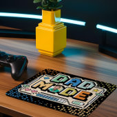 Vater-Gamer-Player für die Pixelstufe nach oben Mousepad